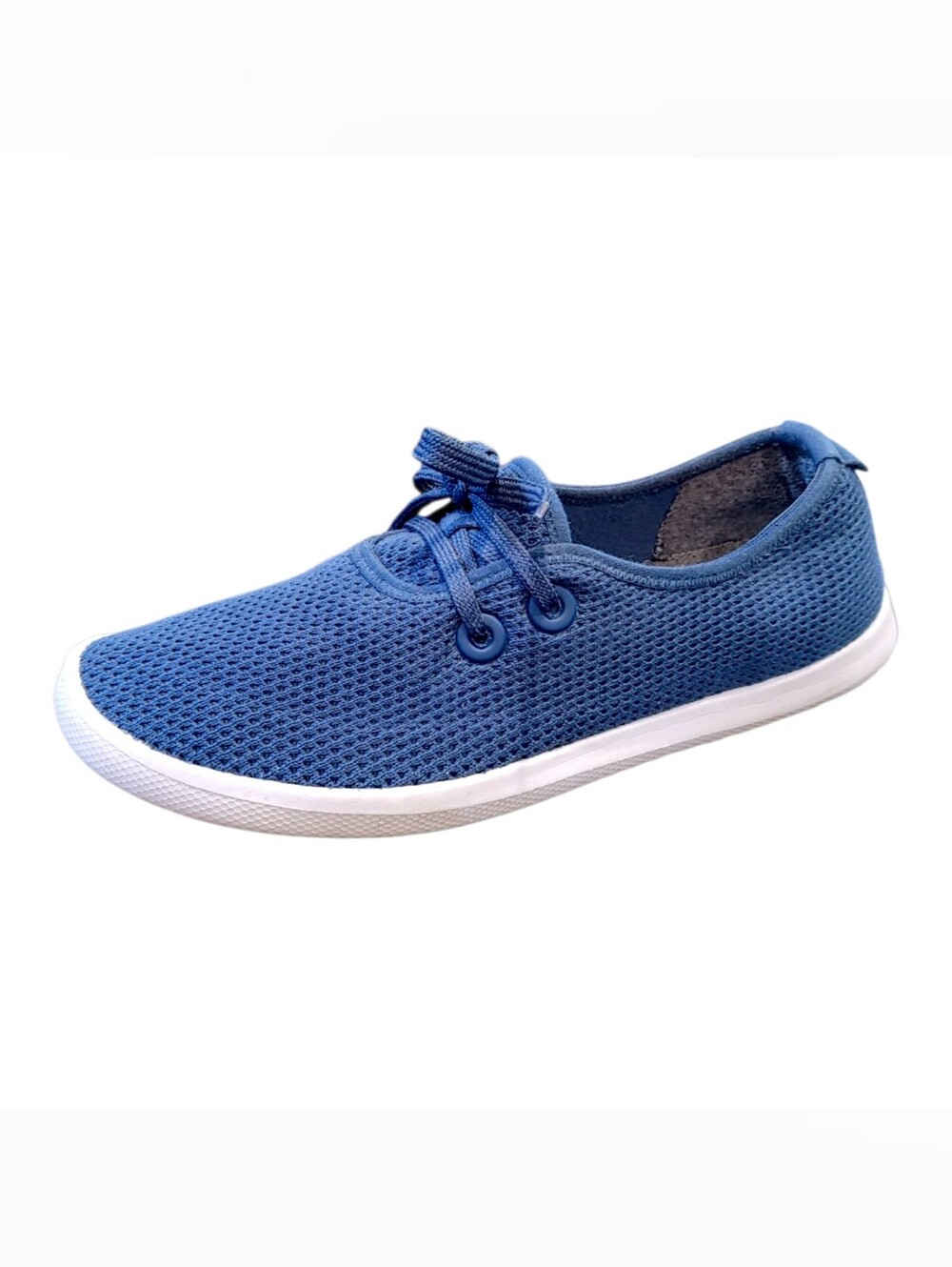 Allbirds Dusty Blue Tree Skipper Lace Up Casual Wool Sneakers Women's Size 8